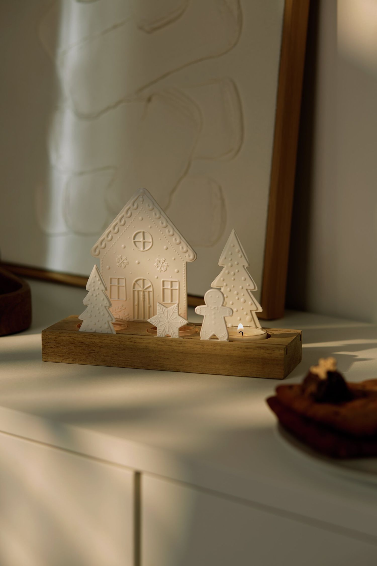 Light object Gingerbread Village Wheels