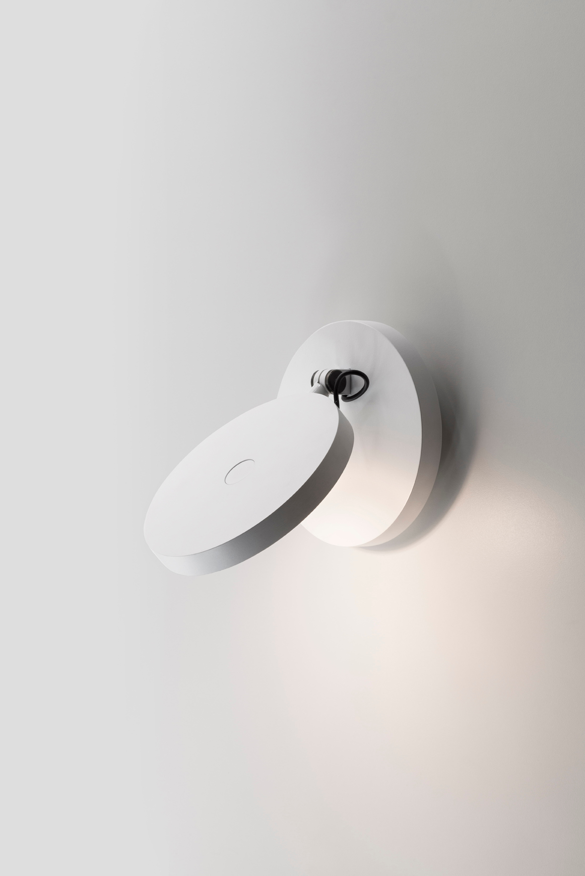 Demetra Faretto wall light without switch anthracite grey Artemide SINGLE PIECES