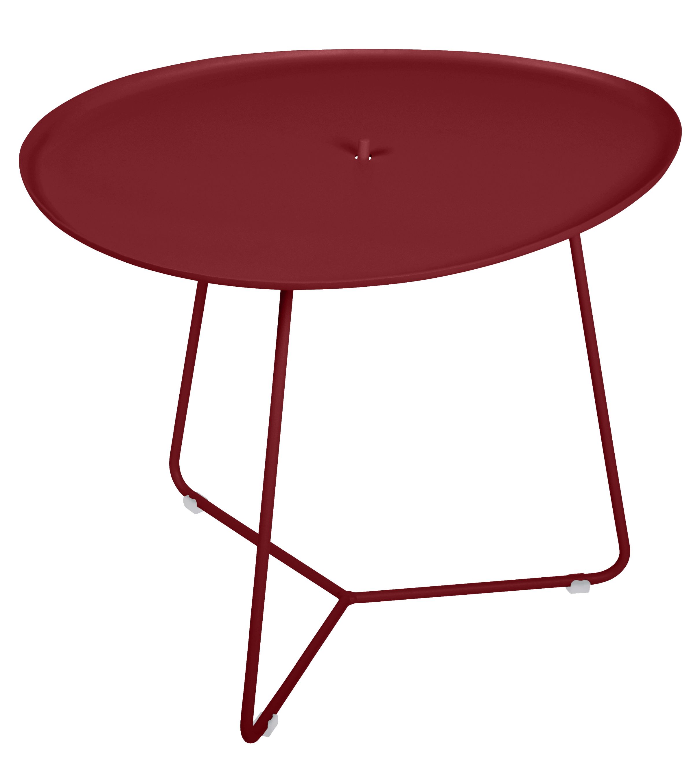 Cocotte small outdoor table Fermob Poppy red Cocotte small outdoor table Fermob Poppy red