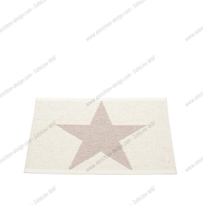 Viggo One Synthetic carpet 70x50 cm Pappelina Pale rosa