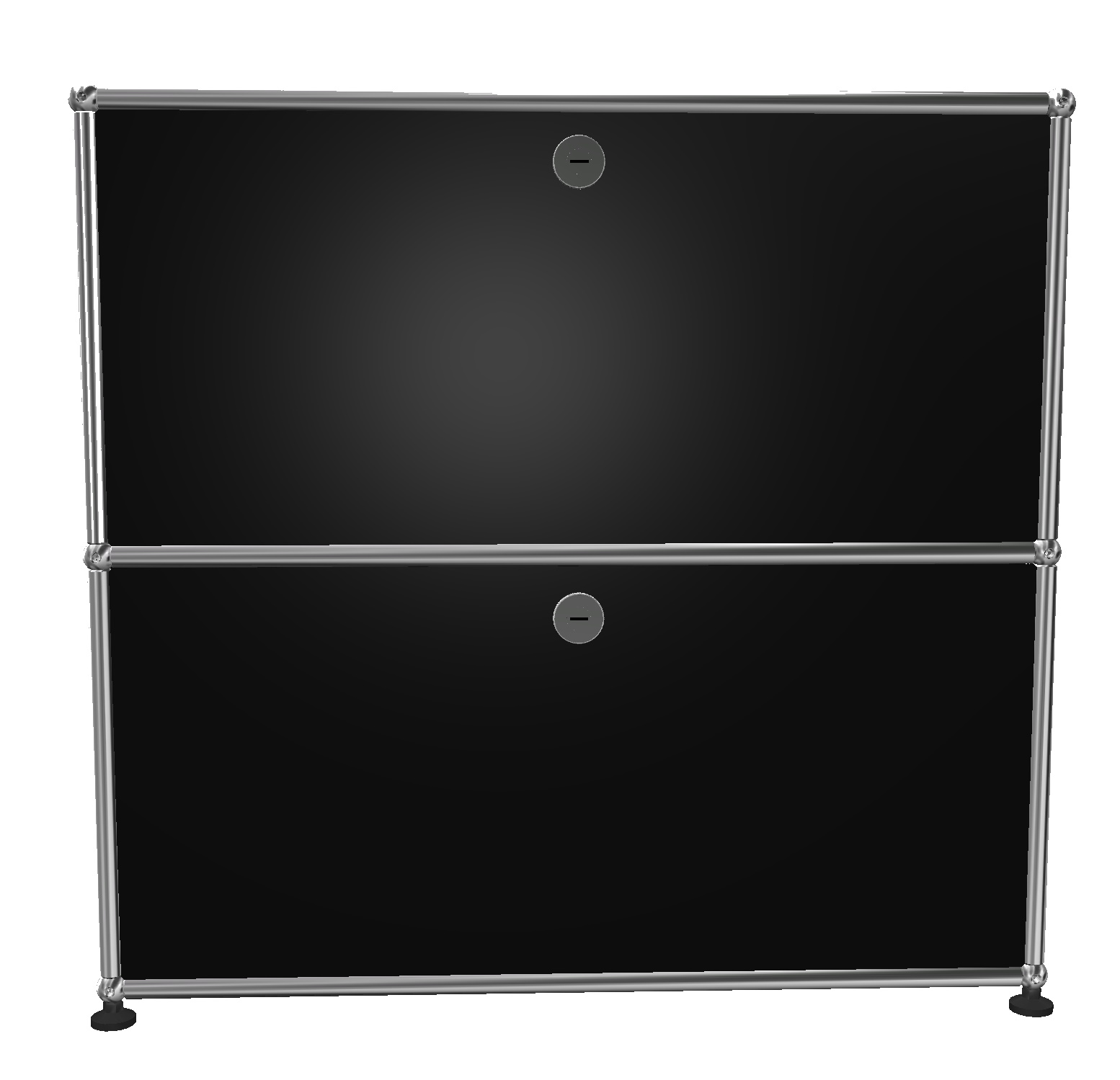 USM Haller Sideboard 2 Flaps Graphite black - FAST DELIVERY    