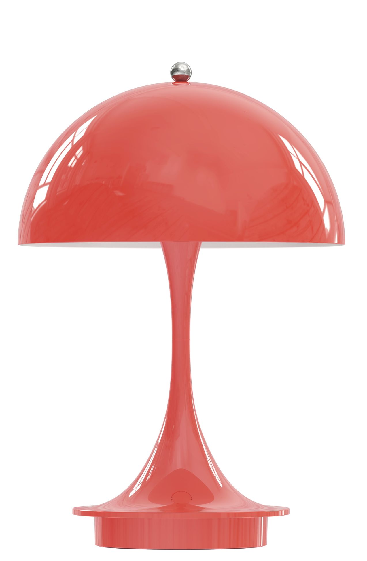 Panthella 160 Portable LED Table lamp Indoor/Outdoor Louis Poulsen Steel Coral SINGLE PIECES