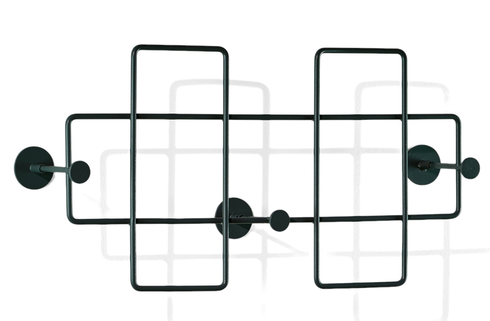 Bazar wall coat rack medium black Richard Lampert