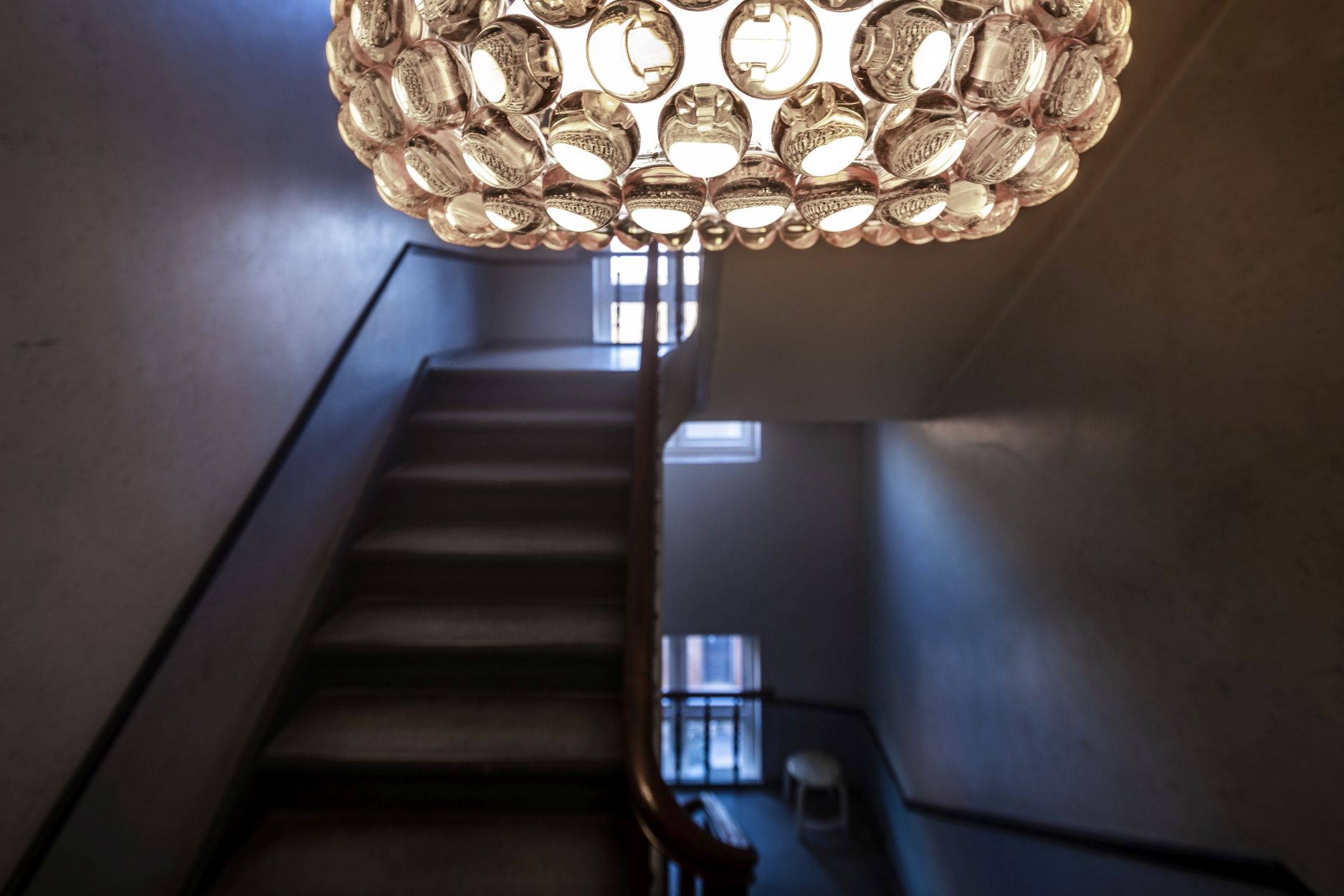 Caboche Plus Media Pendant light R7s - Transparent Foscarini