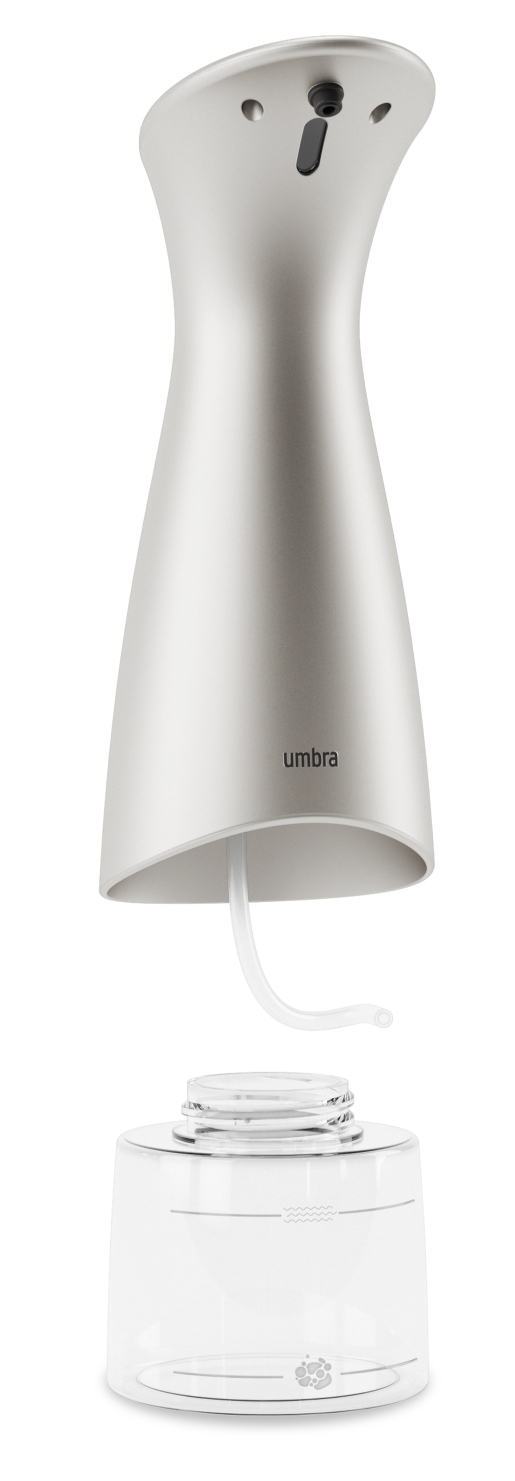 Otto Foaming Automatic Soap Dispenser Umbra Nickel SINGLE PIECES