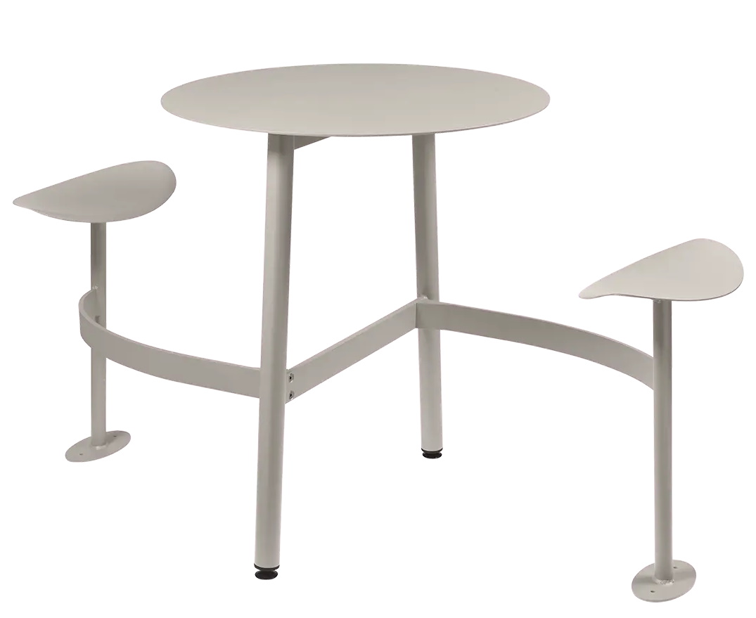 Bolder 2 Seater Table with Seats Outdoor Fermob Bolder 2 Seater Table with Seats Outdoor Fermob