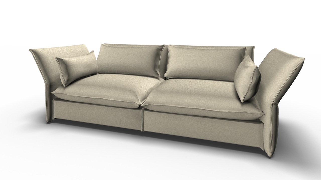 Mariposa 3 Seater Sofa Vitra