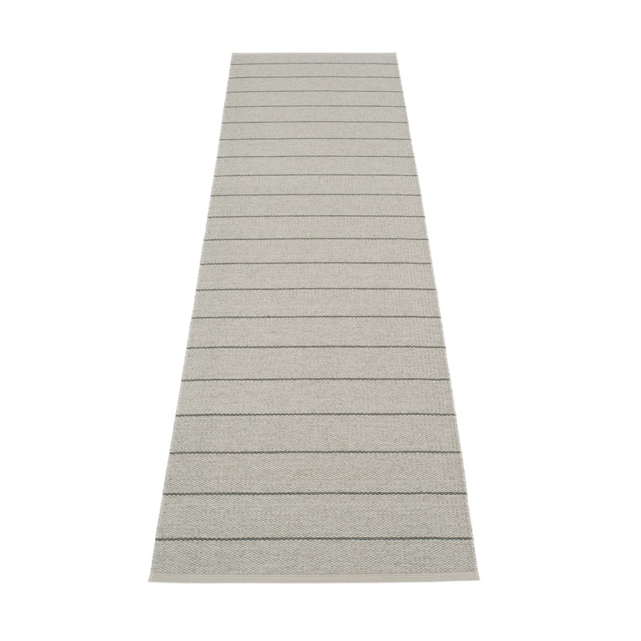 Carl Plastic Carpet 70x270 cm Pappelina Warm Grey/ Fossil Grey
