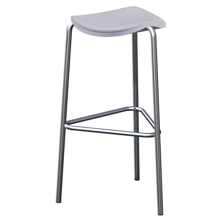 Well Standing Stool H 65 cm PERLGREY Rexite SINGLE PIECES