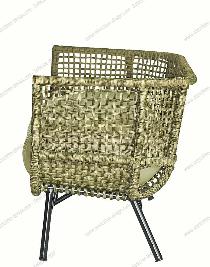 Suka Lounge Armchair Outdoor Jan Kurtz Olive