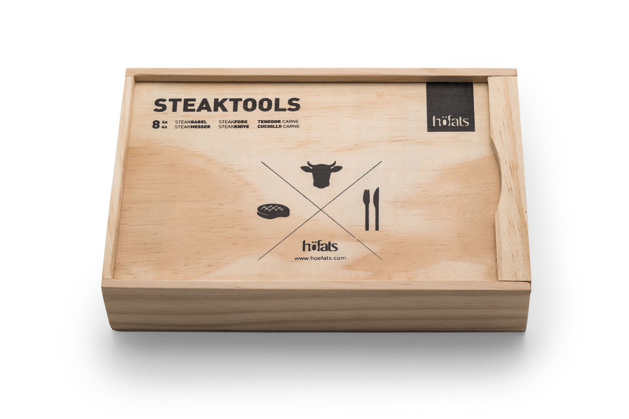 Steak Cutlery 8-piece höfats SINGLE PIECES