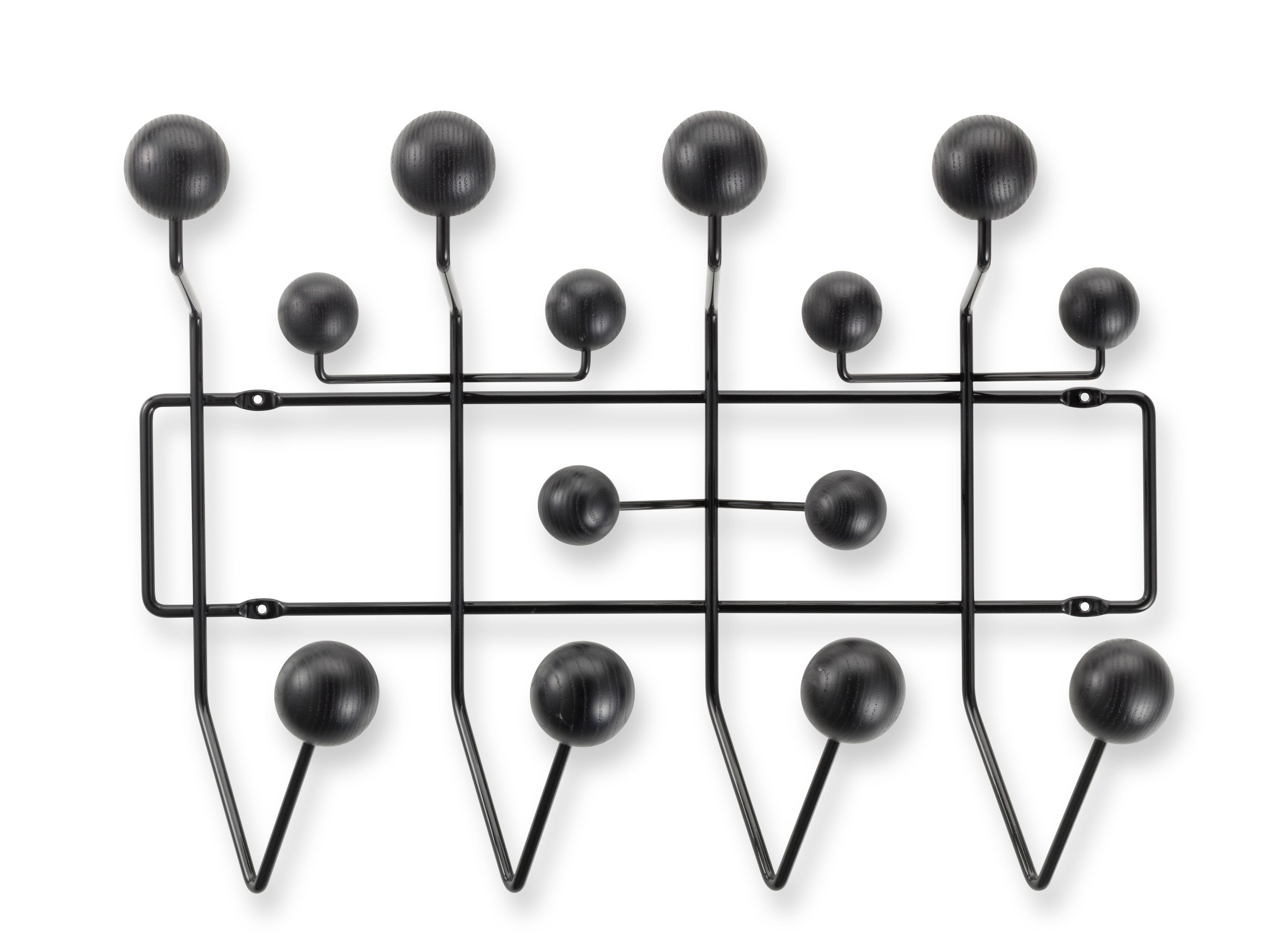 Eames Hang it all wardrobe black ash Vitra