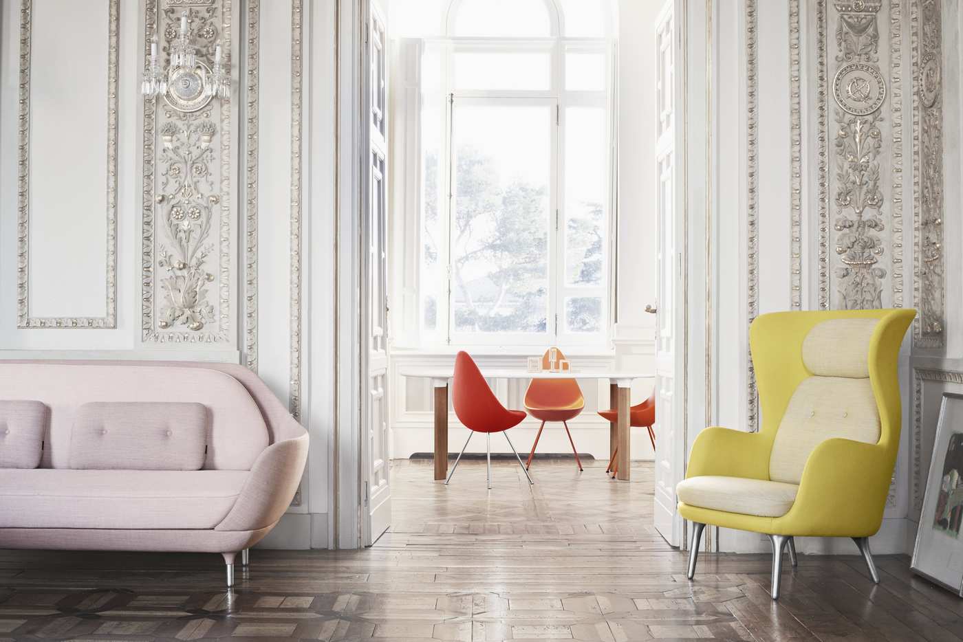 Analog table Fritz Hansen