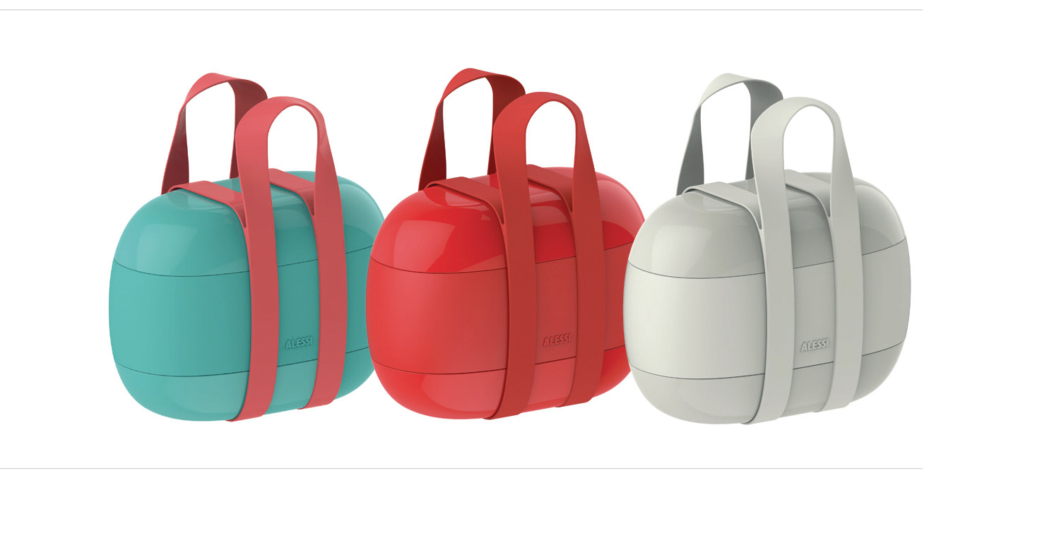 Food à porter Lunchbox light blue Alessi SINGLE PIECES