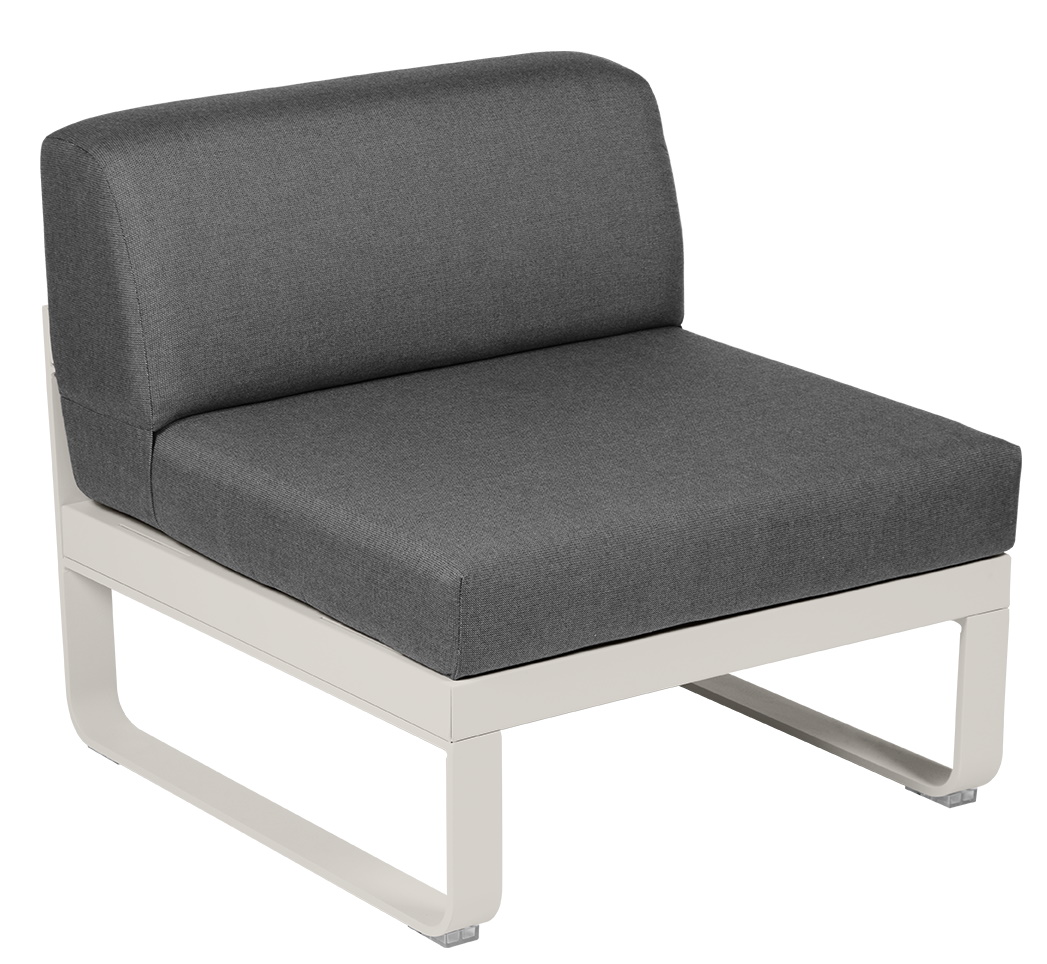 Bellevie 1-Seater Module Centre Sofa Outdoor Fermob 