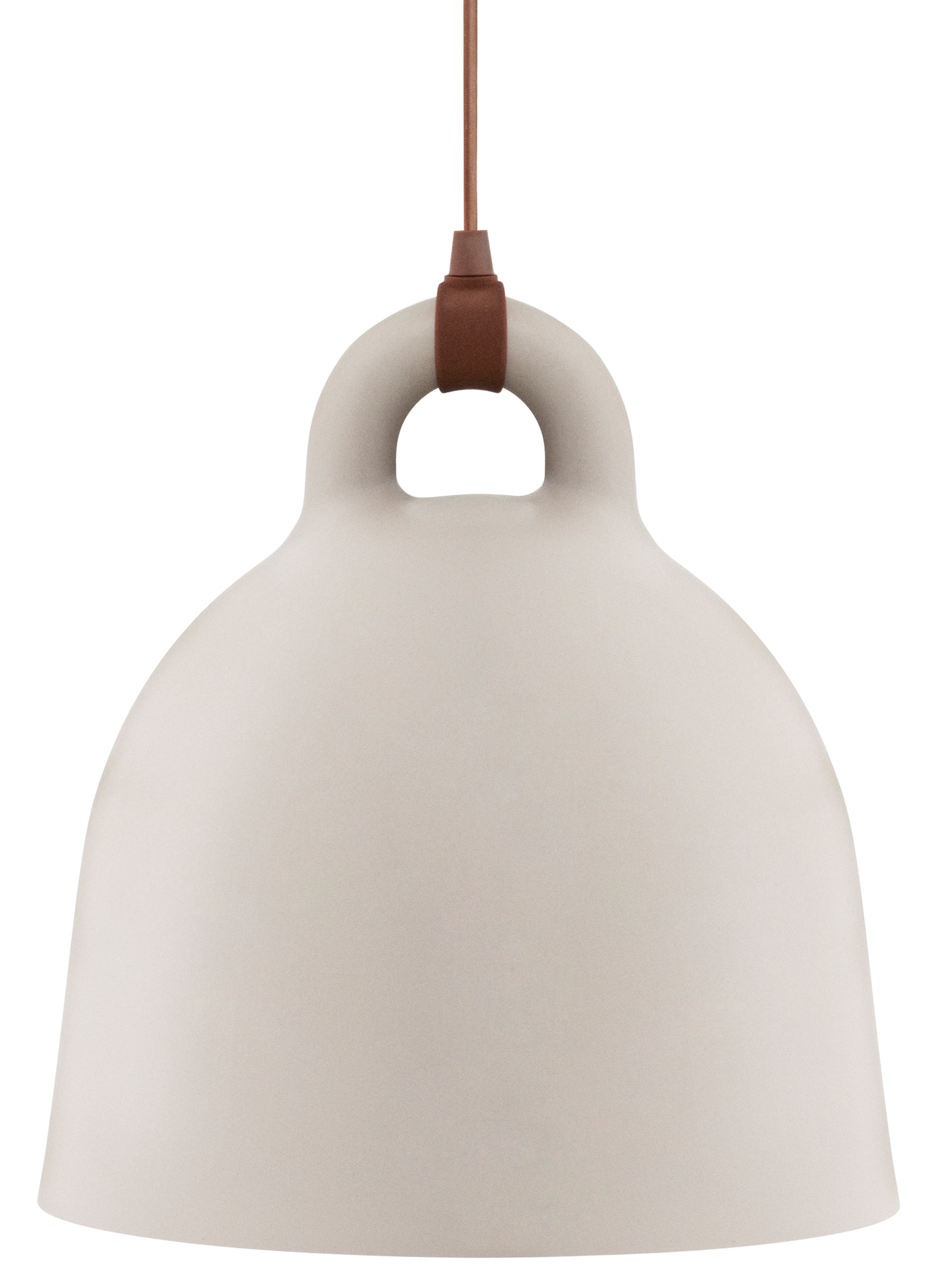 Bell Lamp Pendant light Normann Copenhagen Sand Ø 55 cm