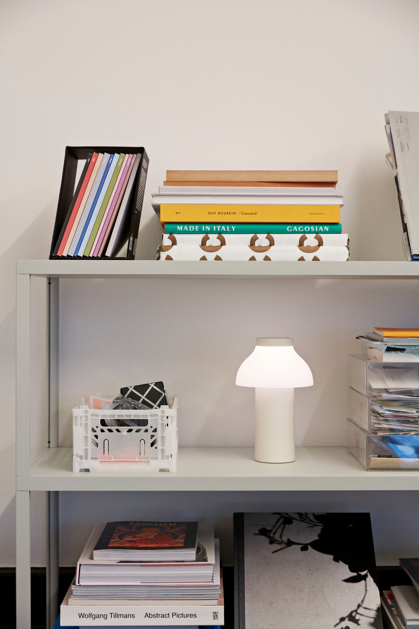 PC Portable Battery lamp / Table lamp Hay black PC Portable Battery lamp / Table lamp Hay black