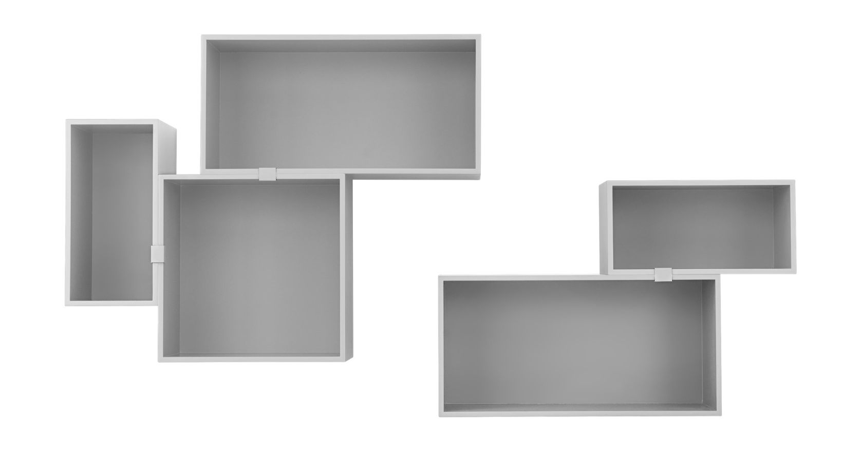 Mini Stacked Storage System 2.0 Shelf system Muuto
