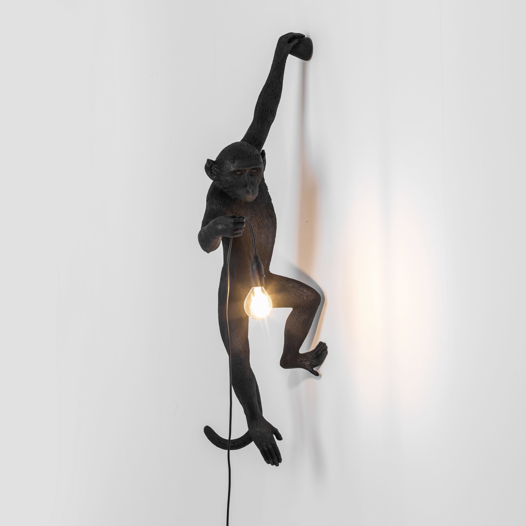 Monkey Lamp Black Wall light Outdoor Seletti SINGLE PIECES