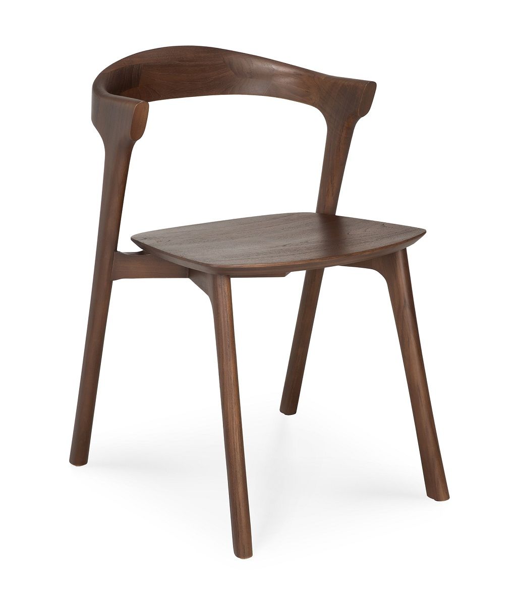 Bok Chair Teak lacquered dark brown Ethnicraft