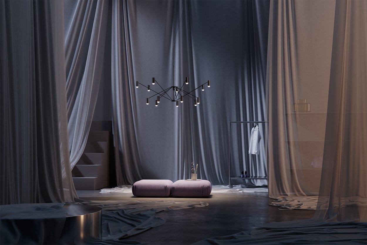 The W pendant light marset