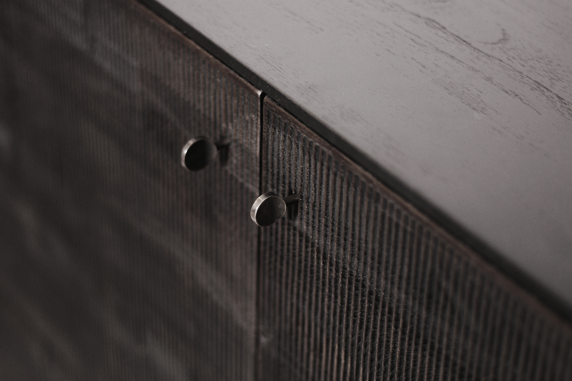 Teak Grooves Cabinet Ethnicraft