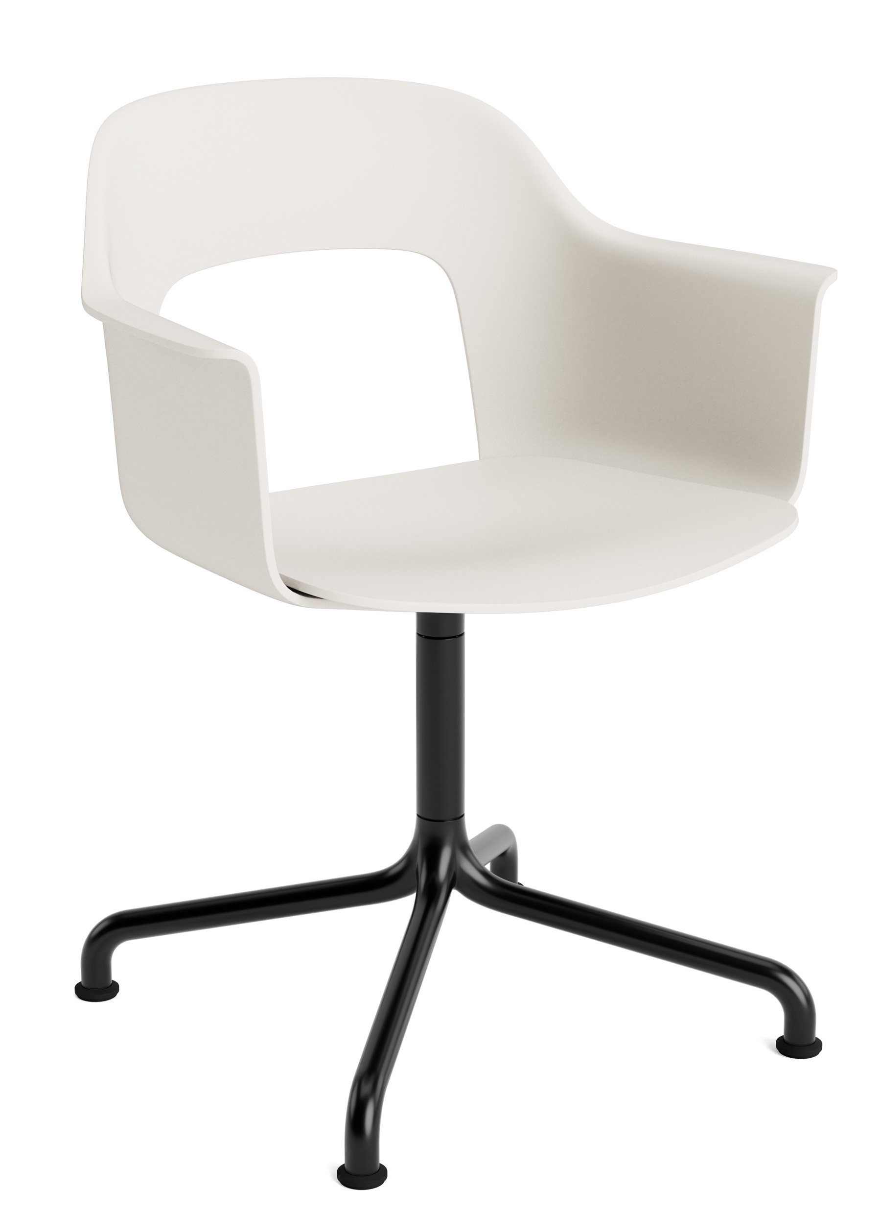 Layout Armchair 251 Armchair 4-star base swivel base with curved base Hay  