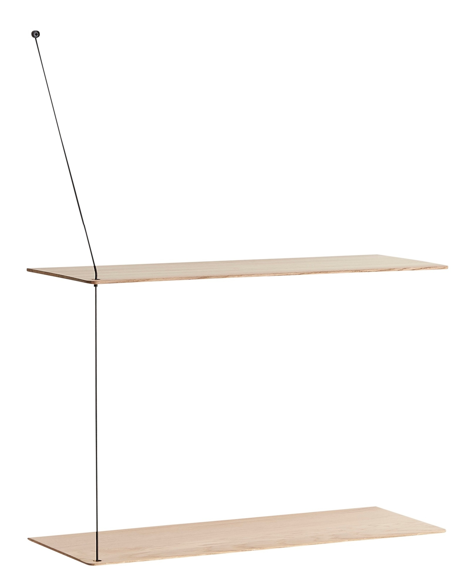 Stedge 2.0 shelf Woud Oak white pigmented