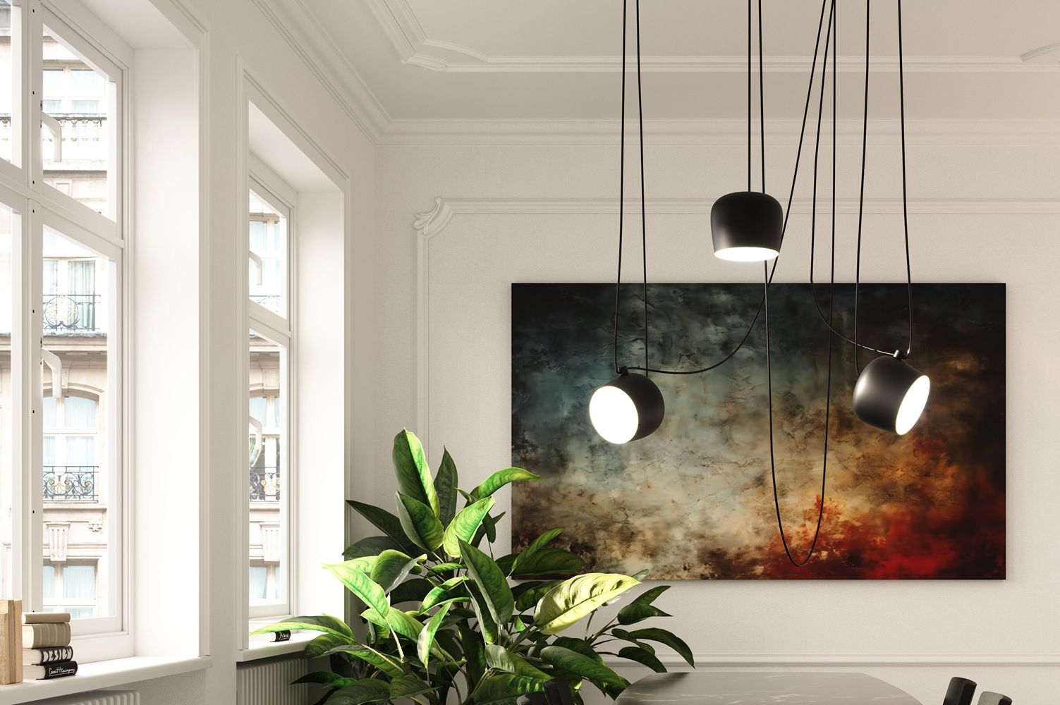 Aim Small Pendant light Flos