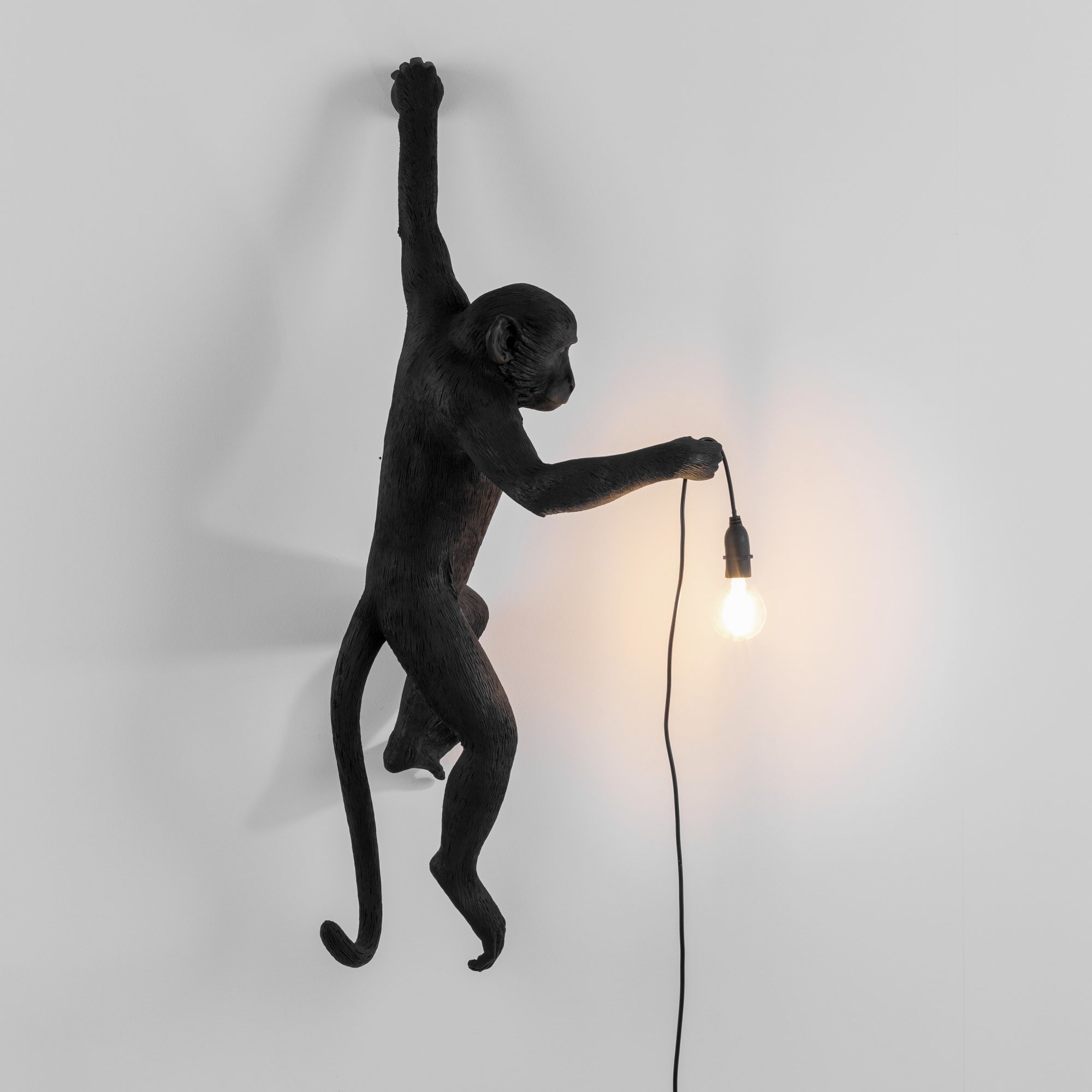 Monkey Lamp Black Wall light Outdoor Seletti SINGLE PIECES