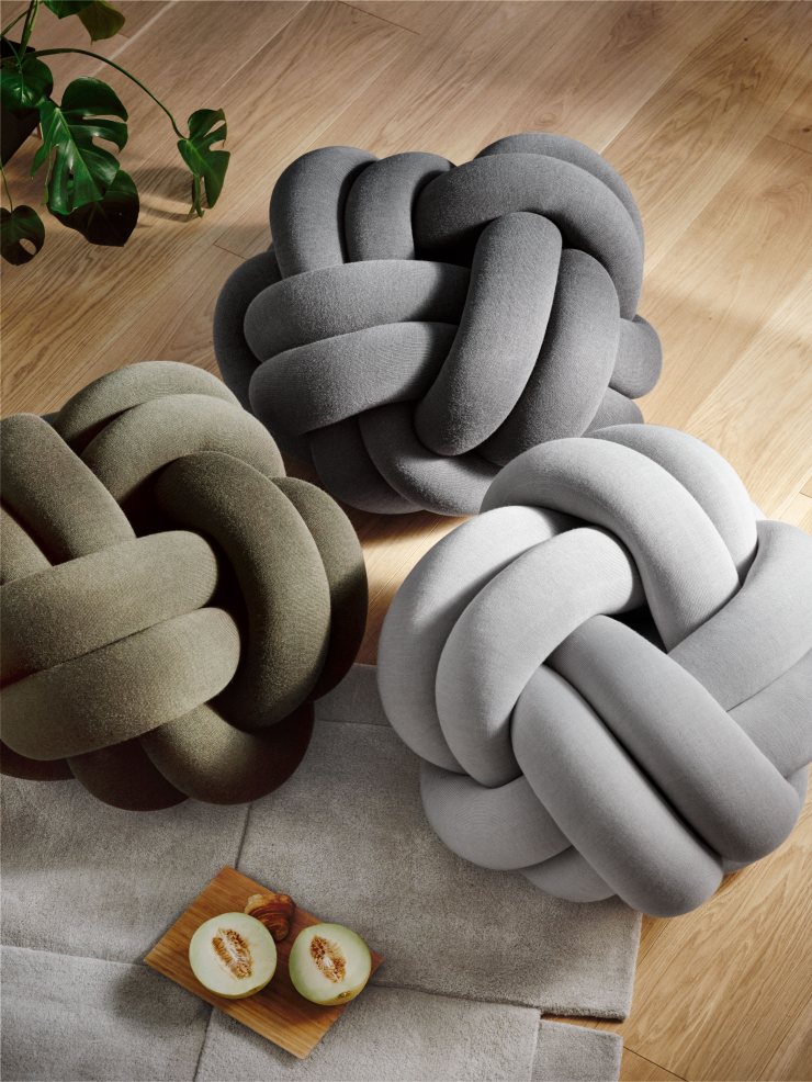 Knot XL Seat Cushion Design House Stockholm 