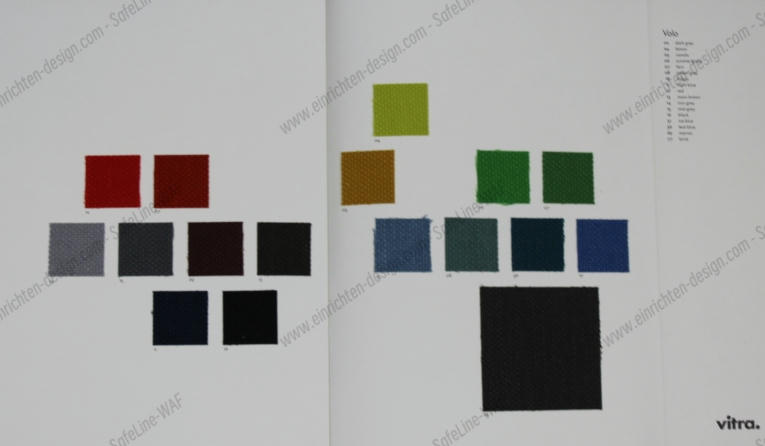 Sample Card Volo Vitra