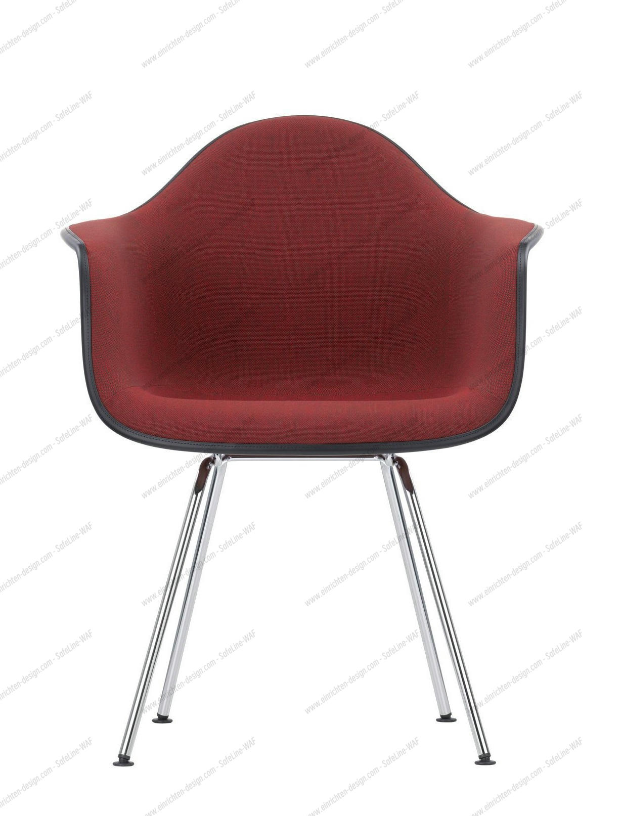 Eames Plastic Arm Chair DAX Chair Fully upholstered Vitra