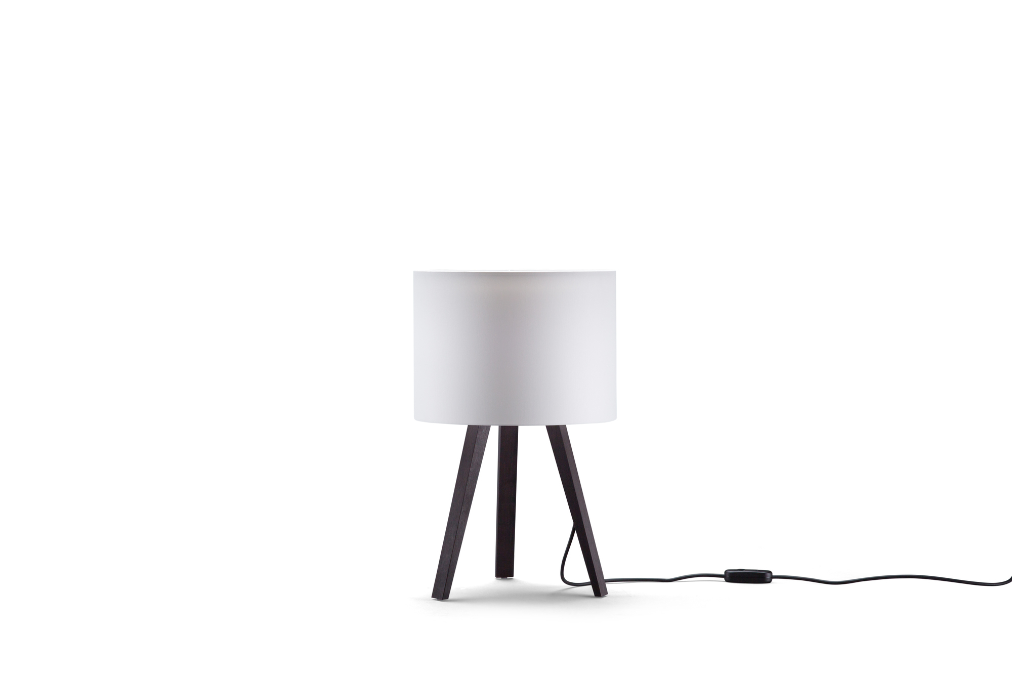 Luca Stand little table lamp smoked oak / white maigrau