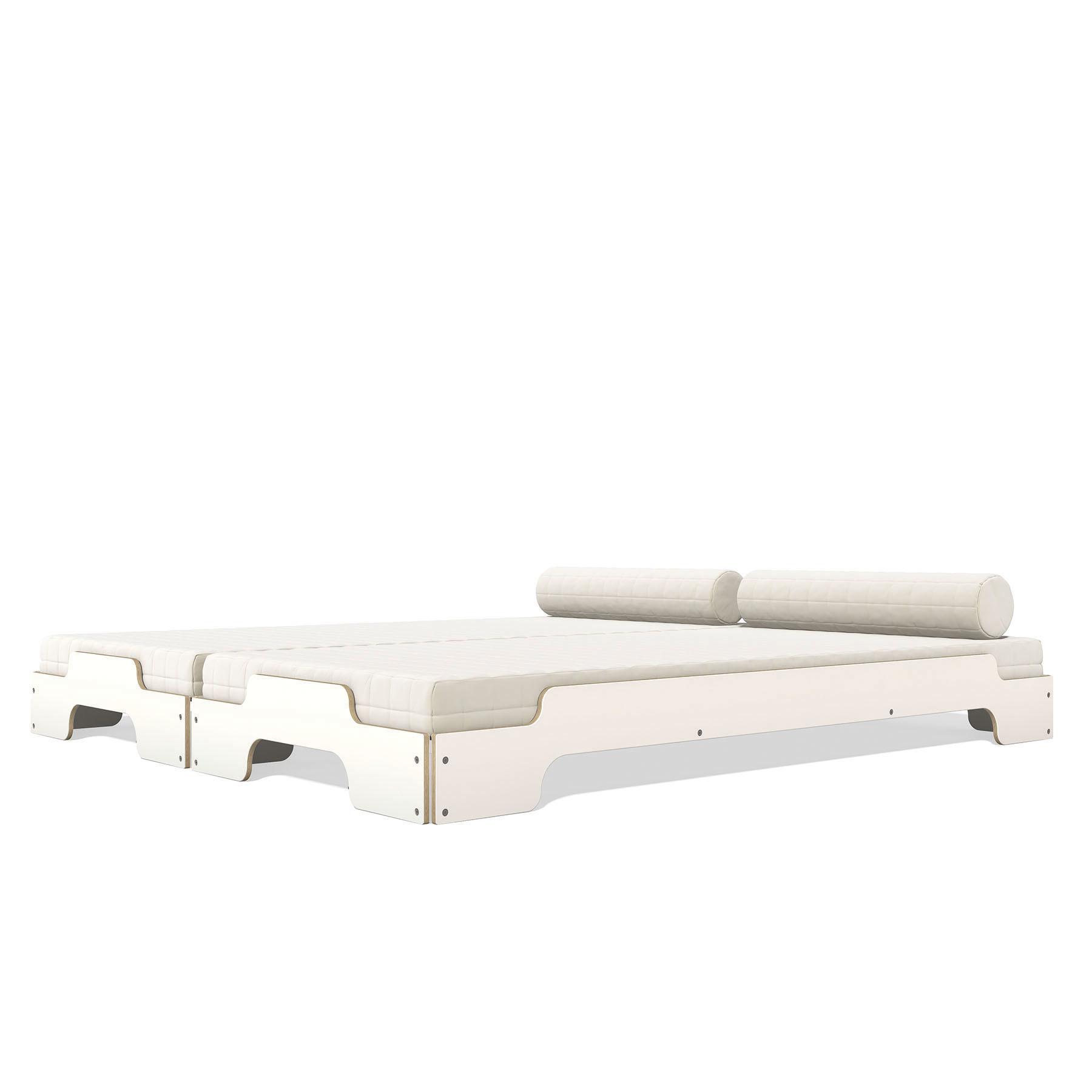 Pair of clamps for stackable bed Müller Möbelwerkstätten