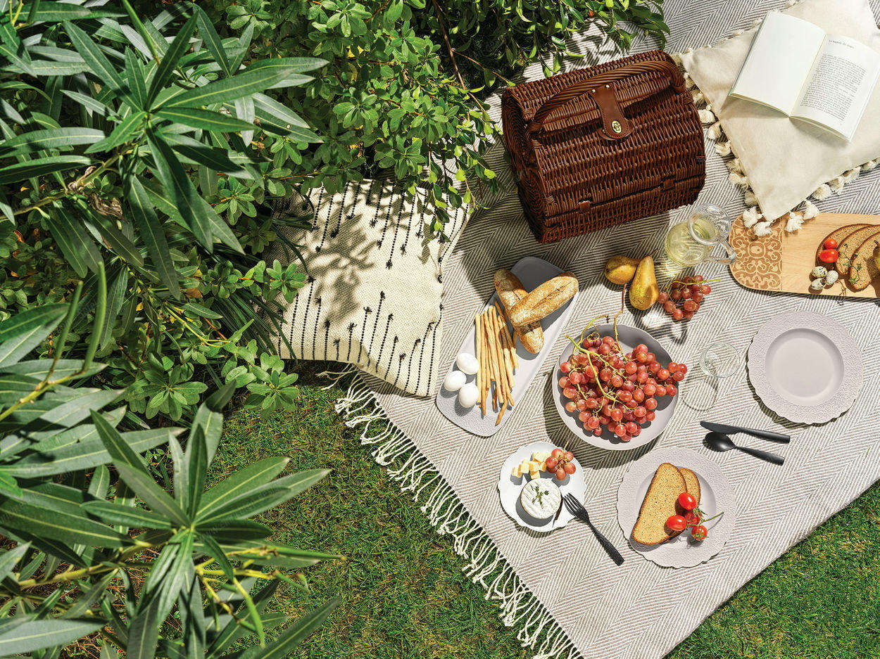 MW75 Set Picnic basket with dishes Alessi