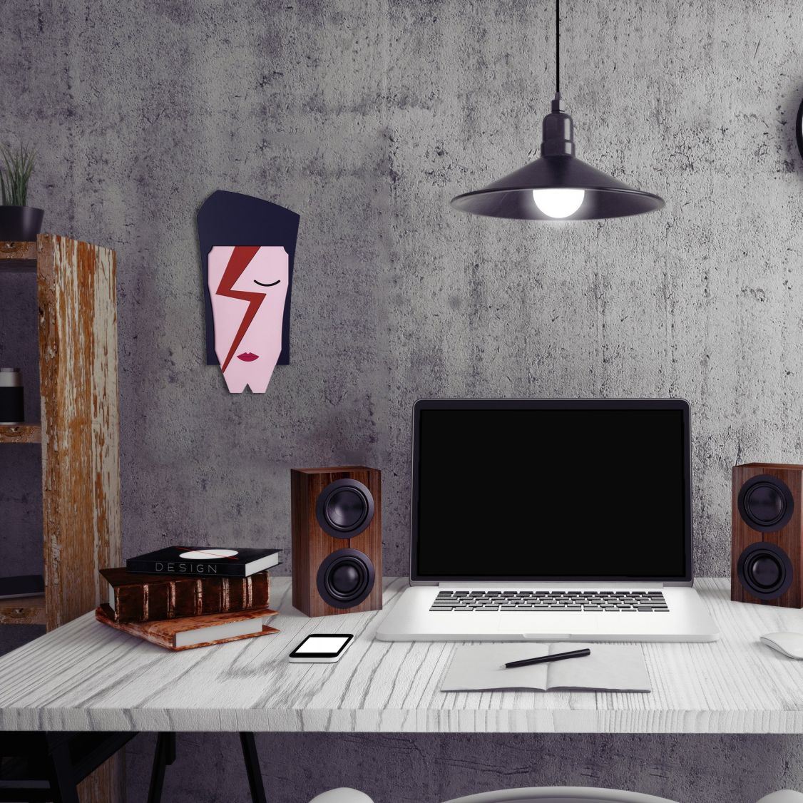 Bowie Cultural Icon Wall Decoration Umasqu SINGLE PIECES
