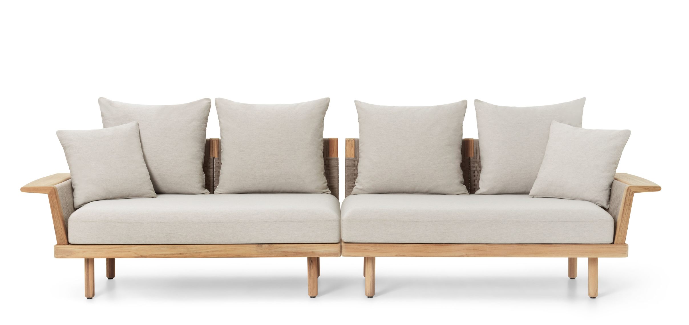 E510 Embrace Sofa Module with backrest and armrest Outdoor Carl Hansen & Søn 