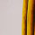  Glass amethyst/lemon yellow and black cord  