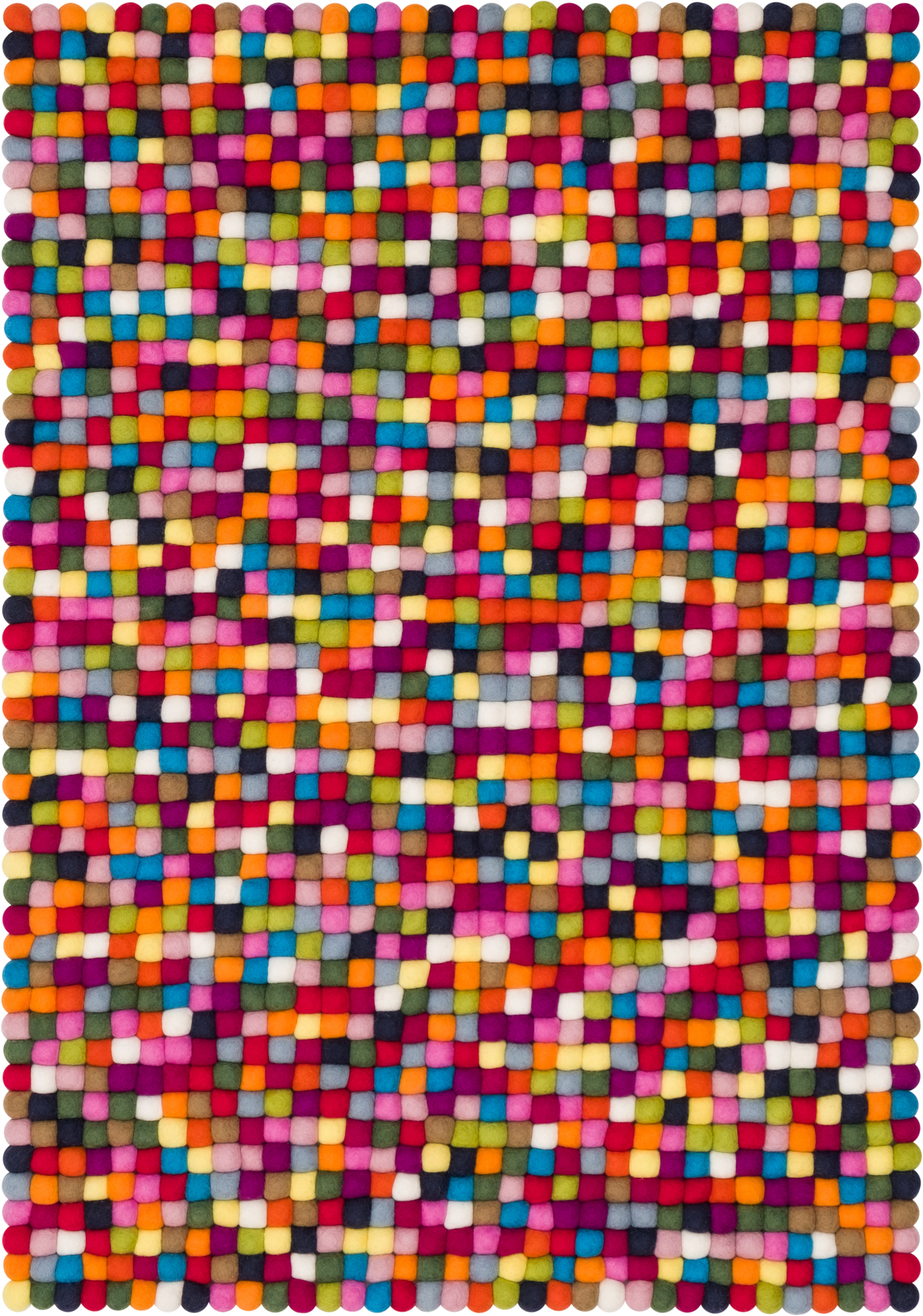 Felt ball Carpet 120x170 cm Myfelt Nela