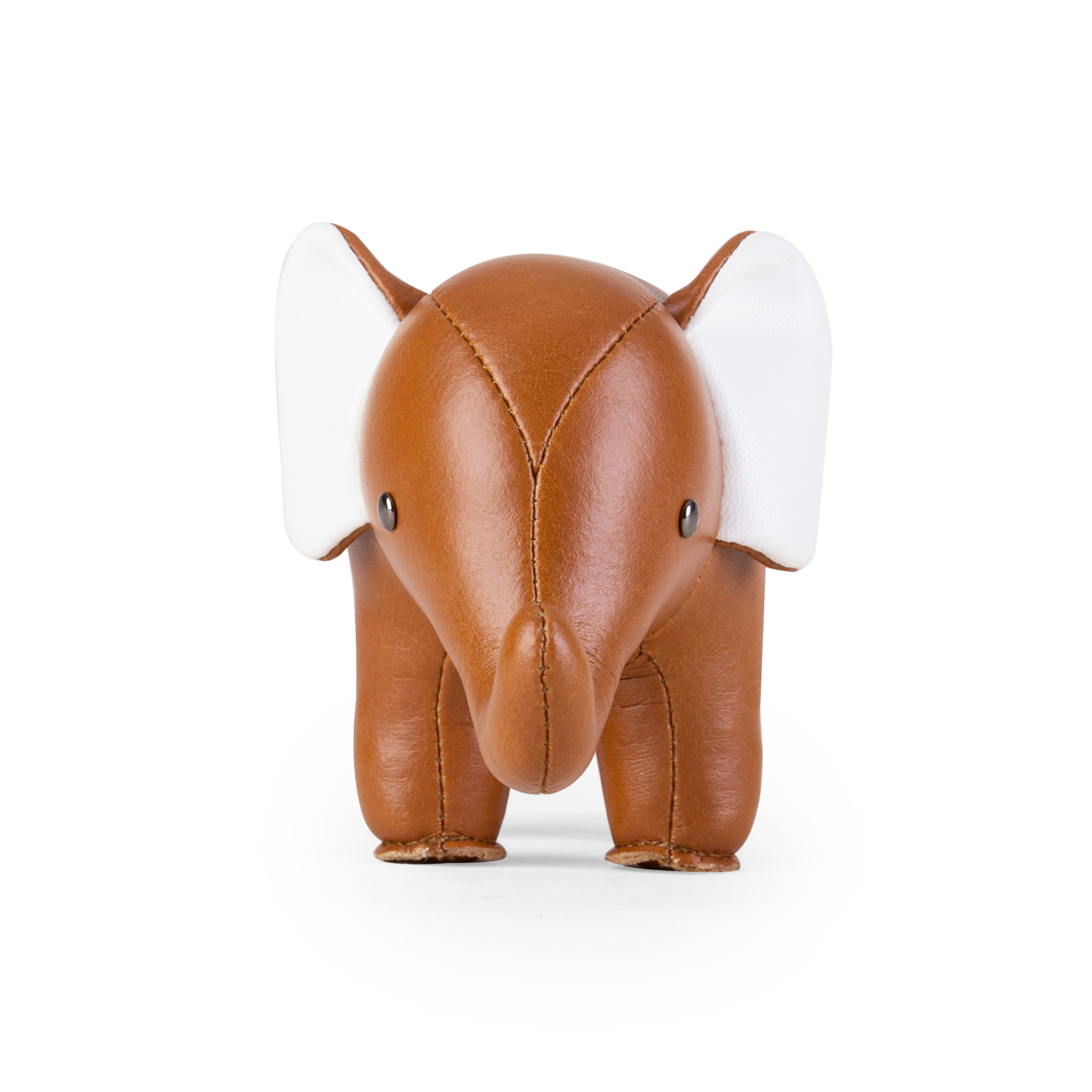 Paperweight Classic Elephant Tan/White Züny