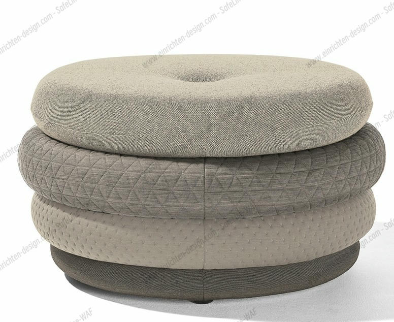 Fat Tom Pouf Lounge - Stool without Legs Richard Lampert Beige