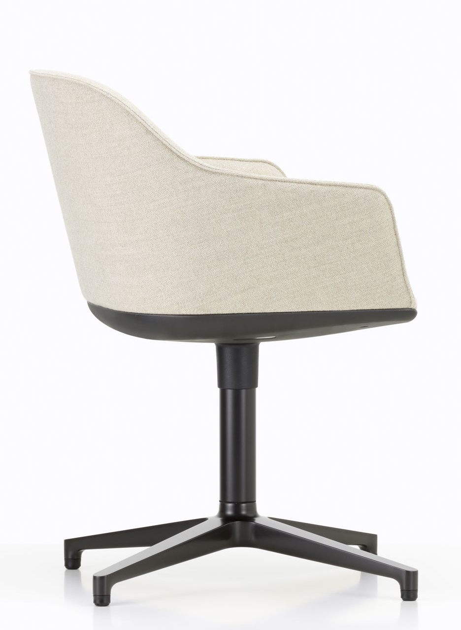 Softshell Chair Four-star base Chair Vitra