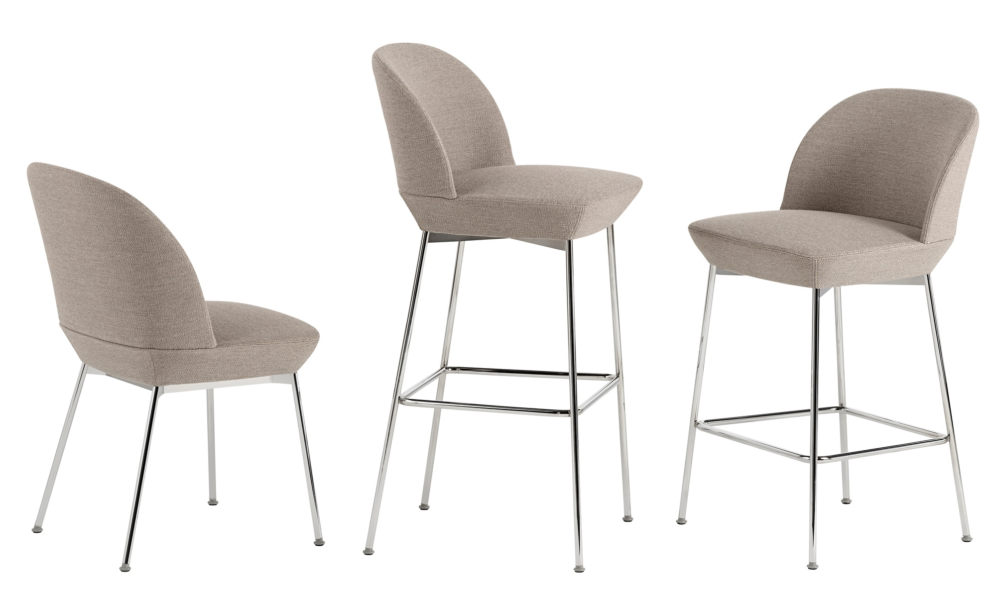 Oslo Counter Stool Bar stool H 65 cm Muuto