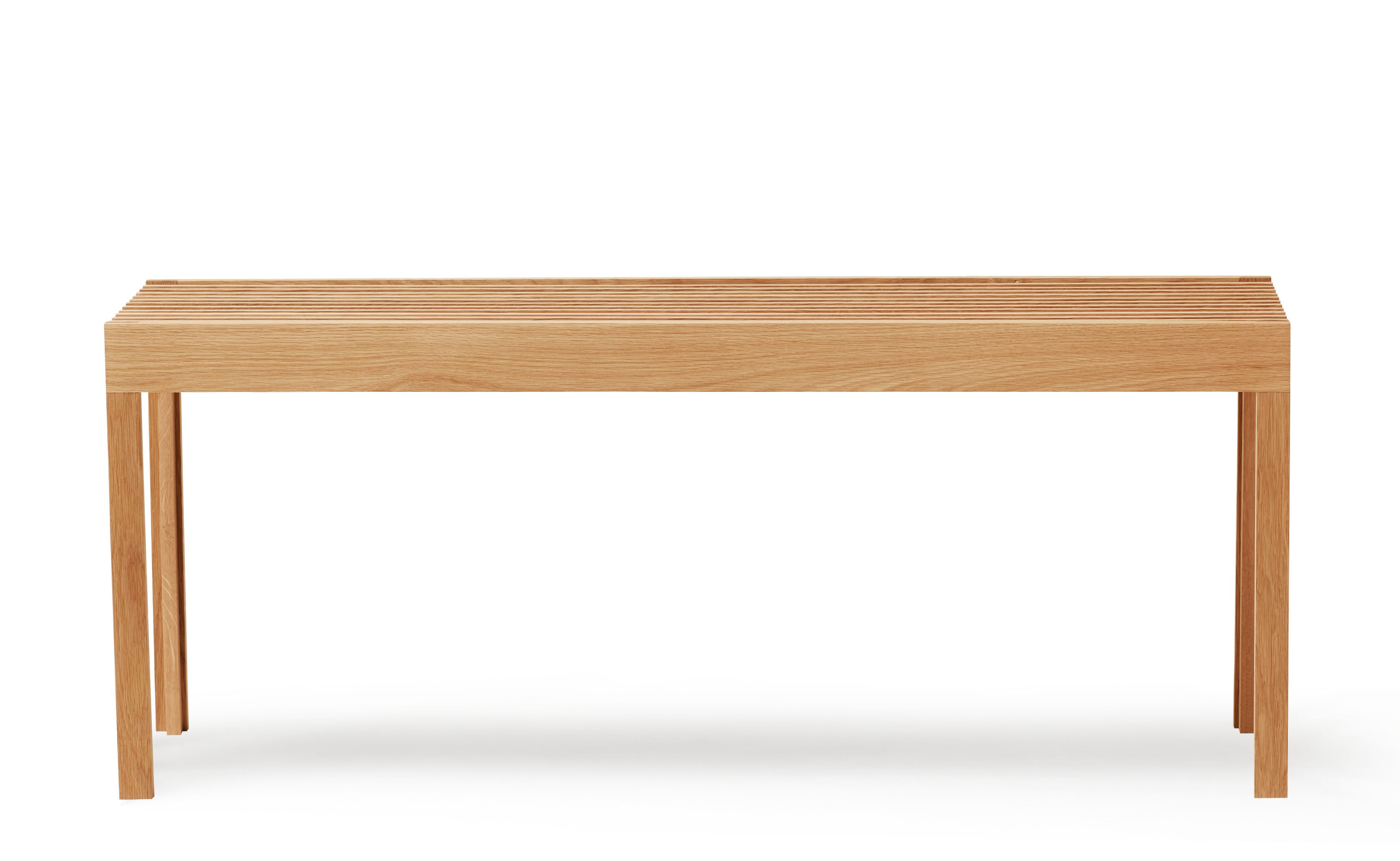 Lightweight bench oak oiled Form & Refine