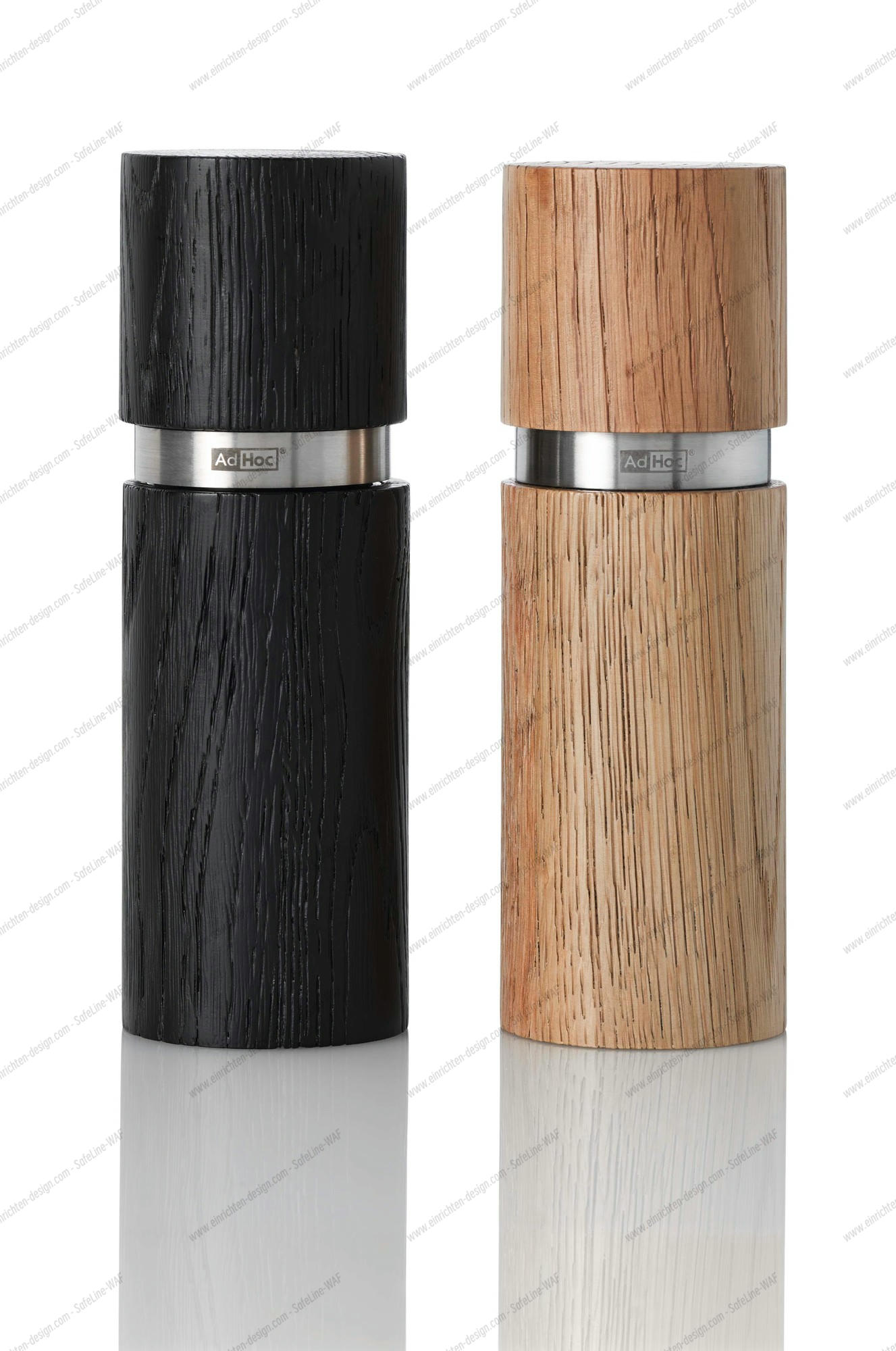 Set Pepper &amp; Salt Mill Textura AdHoc SINGLE PIECES