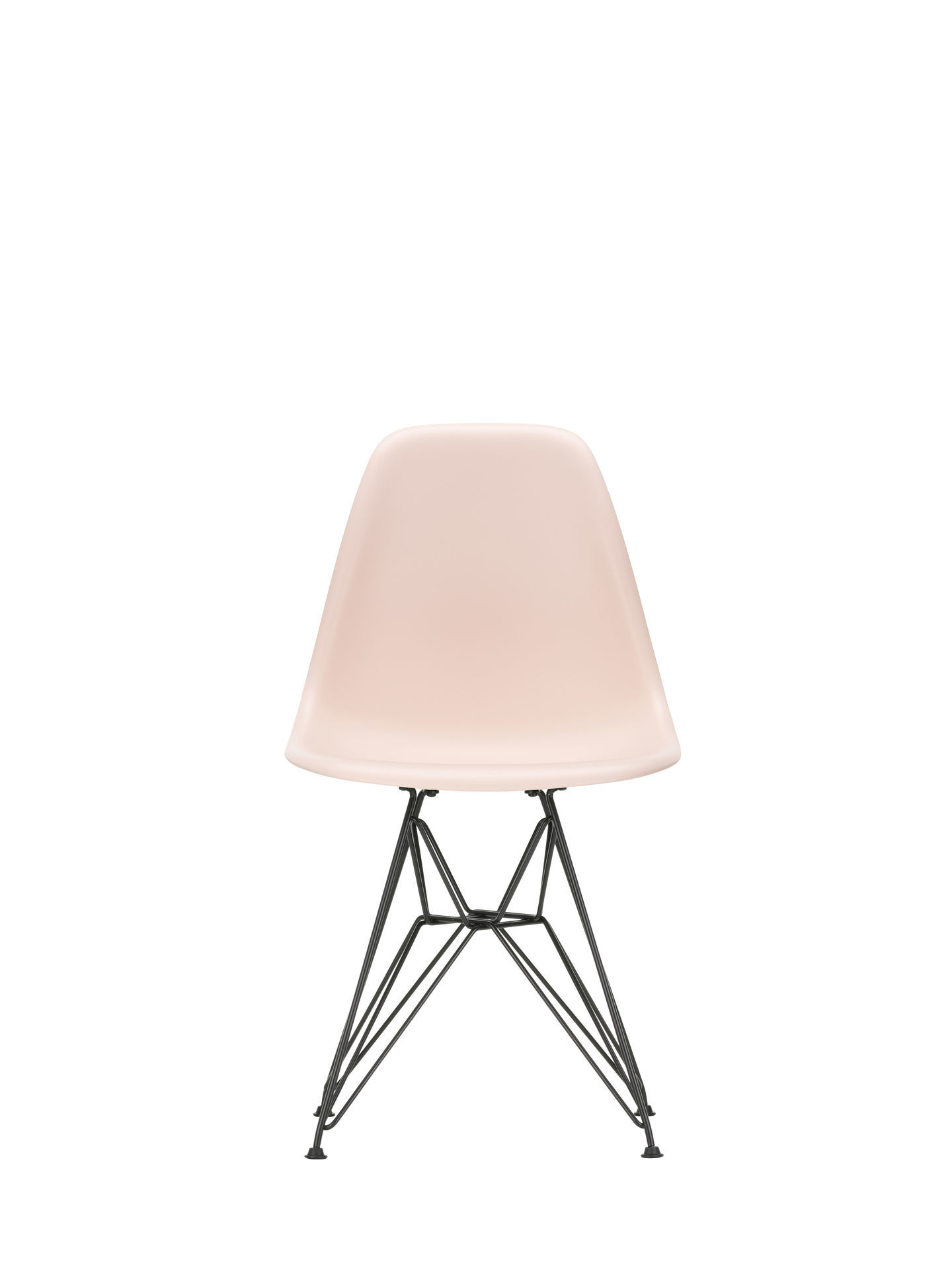 Eames Plastic Side Chair DSR Chair Vitra Black Pebble