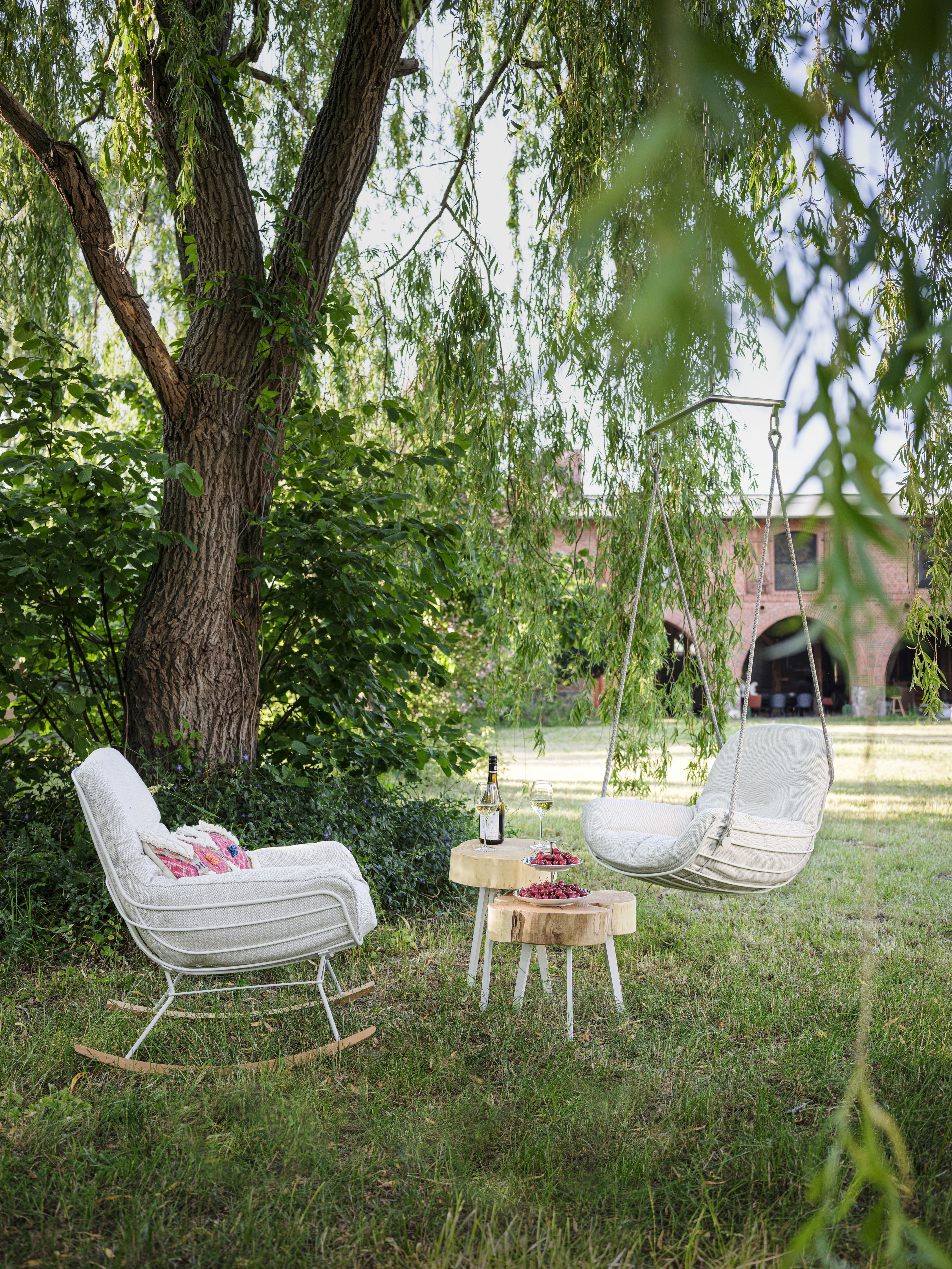 Leyasol Rocking Lounge Chair Freifrau Manufaktur