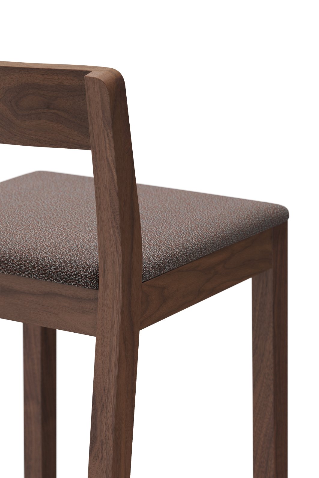 Sit Wood Bar Stool with Seat Cushion Zeitraum Sit Wood Bar Stool with Seat Cushion Zeitraum