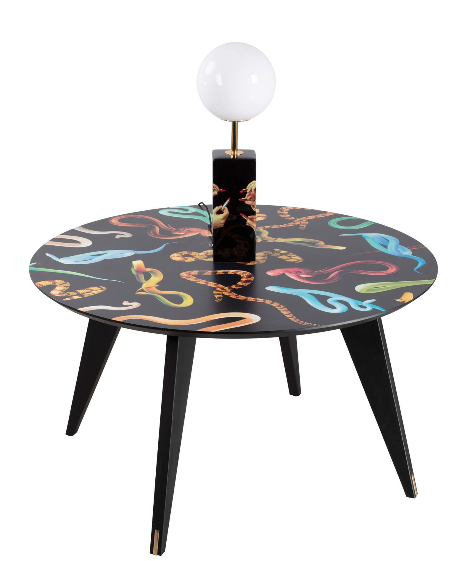 Toiletpaper Round Table Snakes Dining Table Seletti
